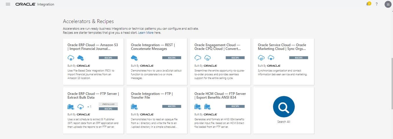 Accelerators & Recipes