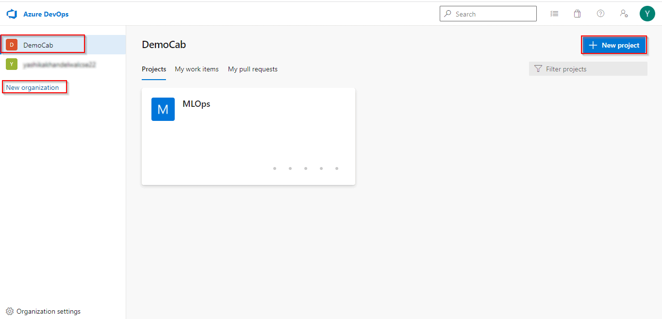 MLOps Create New Project