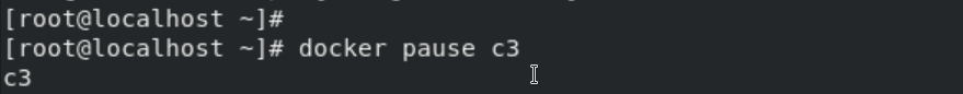 docker pause