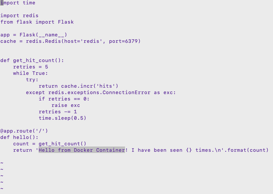 Update the application