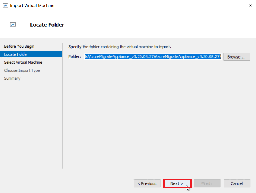 Azure migrate step10
