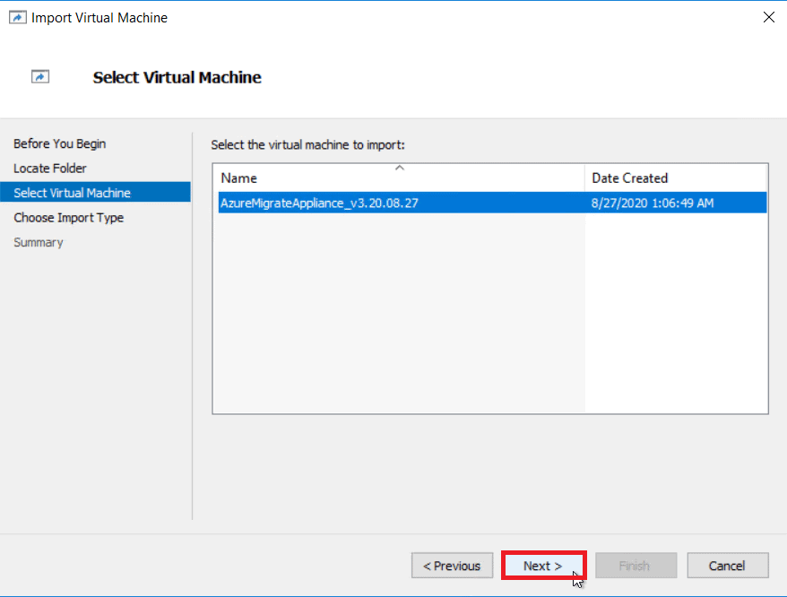 Azure migrate step11