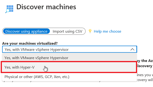 Azure migrate step4