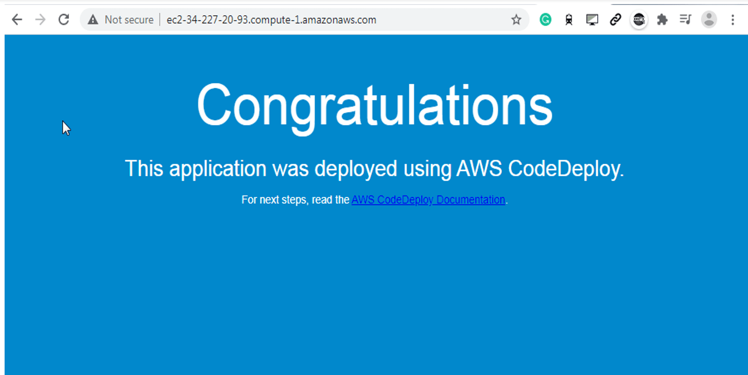 Deploy AWS CodePipeline