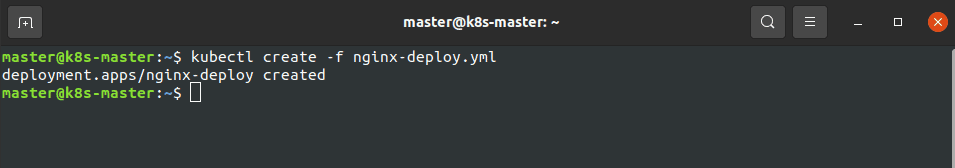 Kubectl create deployment