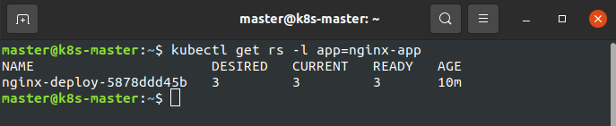 Kubernetes Deployment Replicasets 