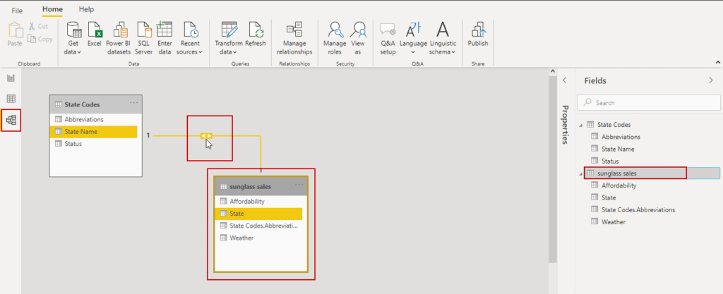 Power BI merged dataset-2