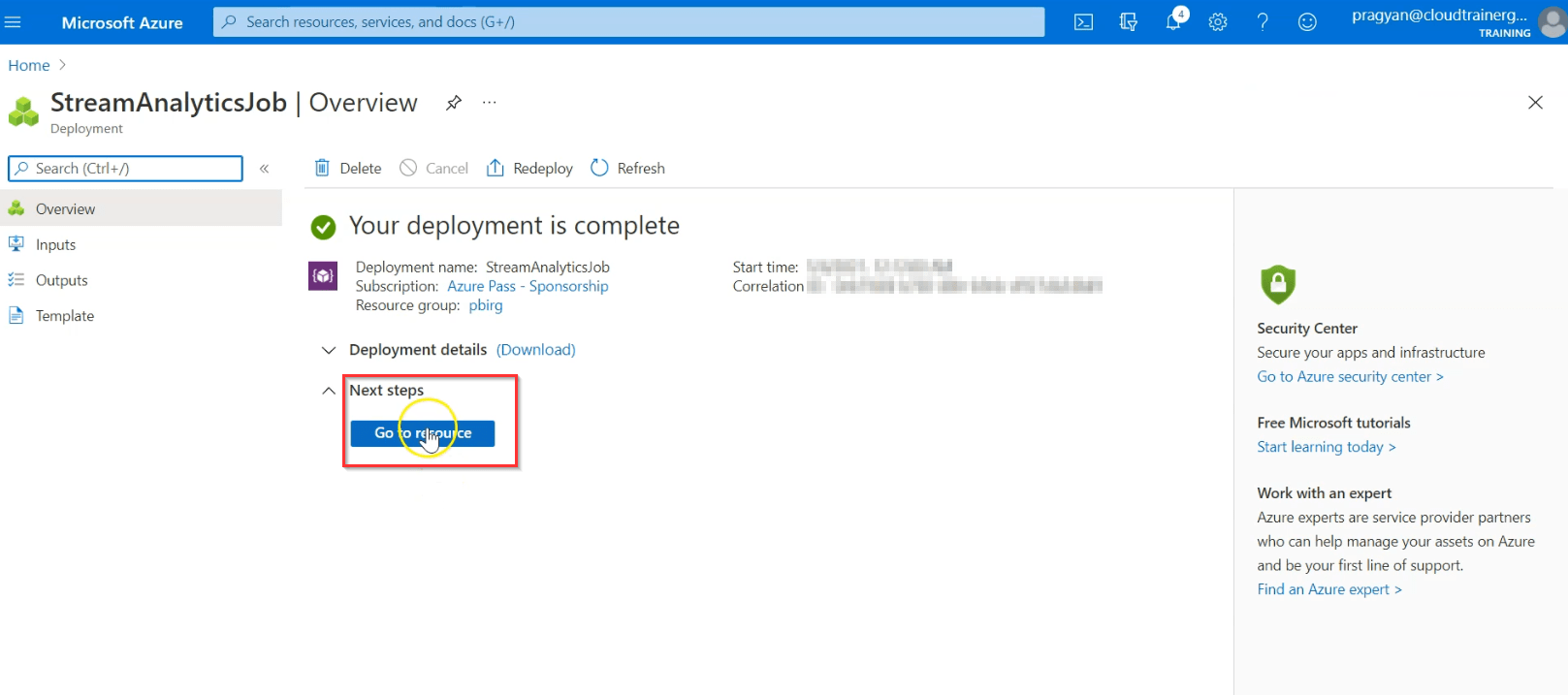 deployed-Stream-Analytics-job-img