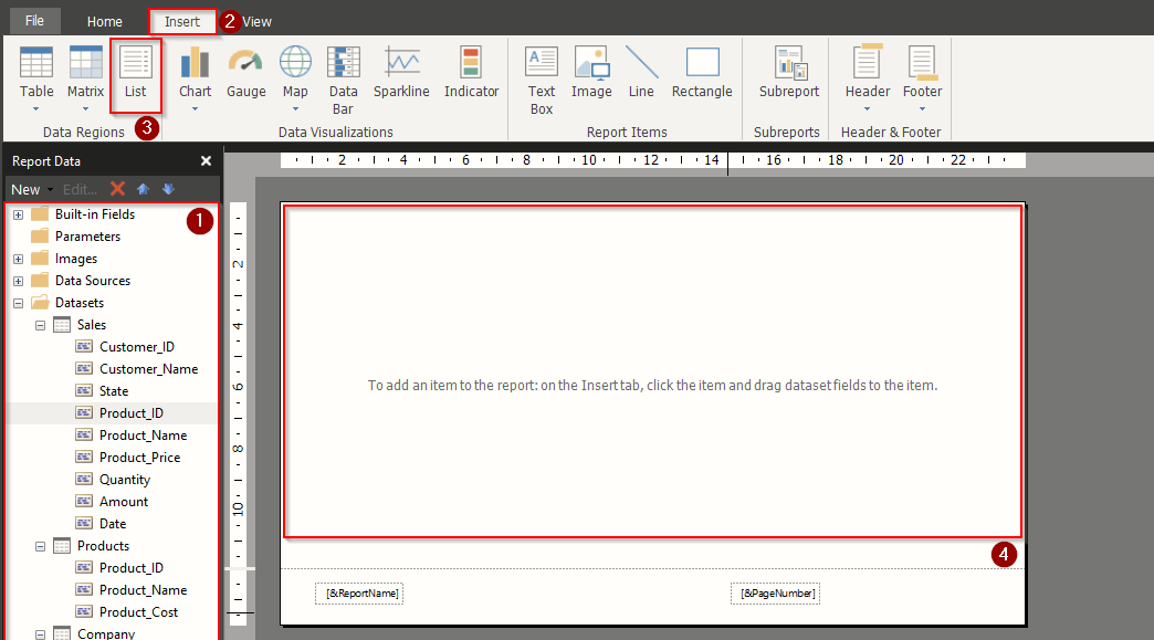 Power BI Paginated Reports