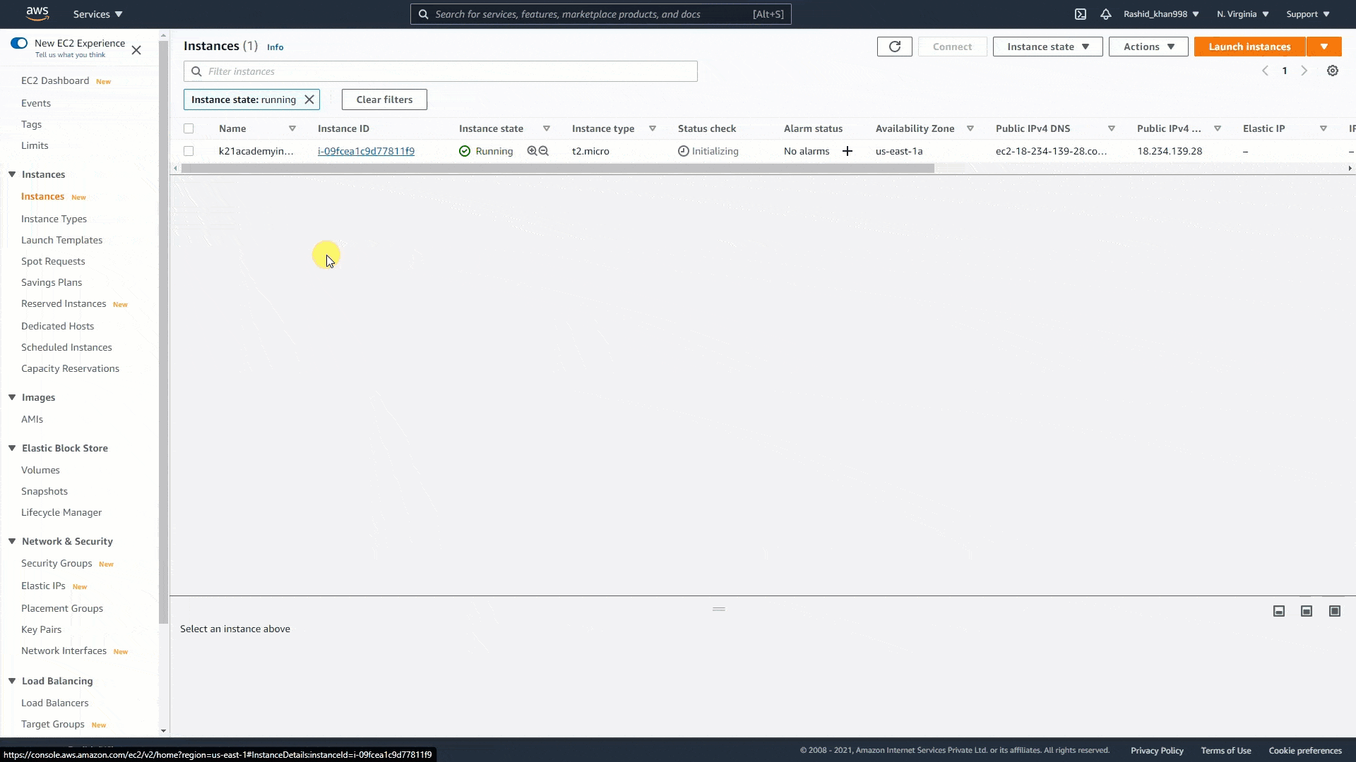 Modify Security Group & Open Port 21