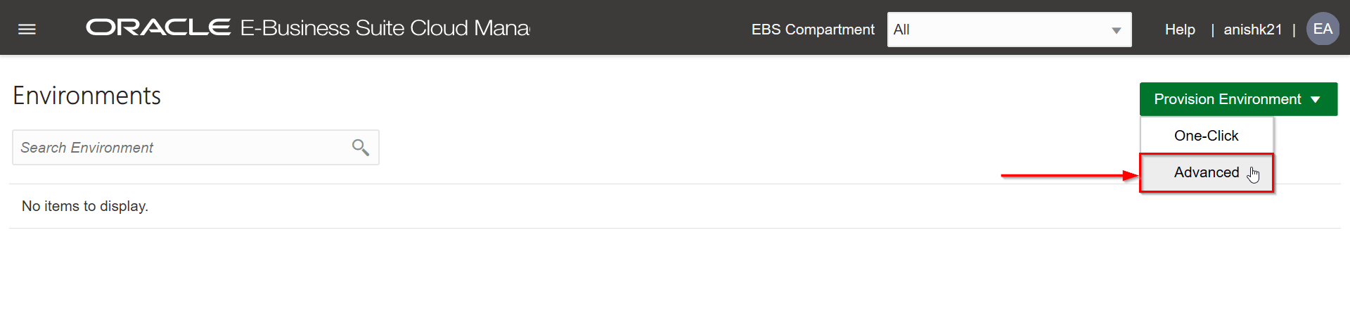 Advance Provisioning