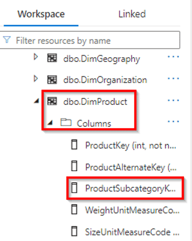 Explore a relational data warehouse