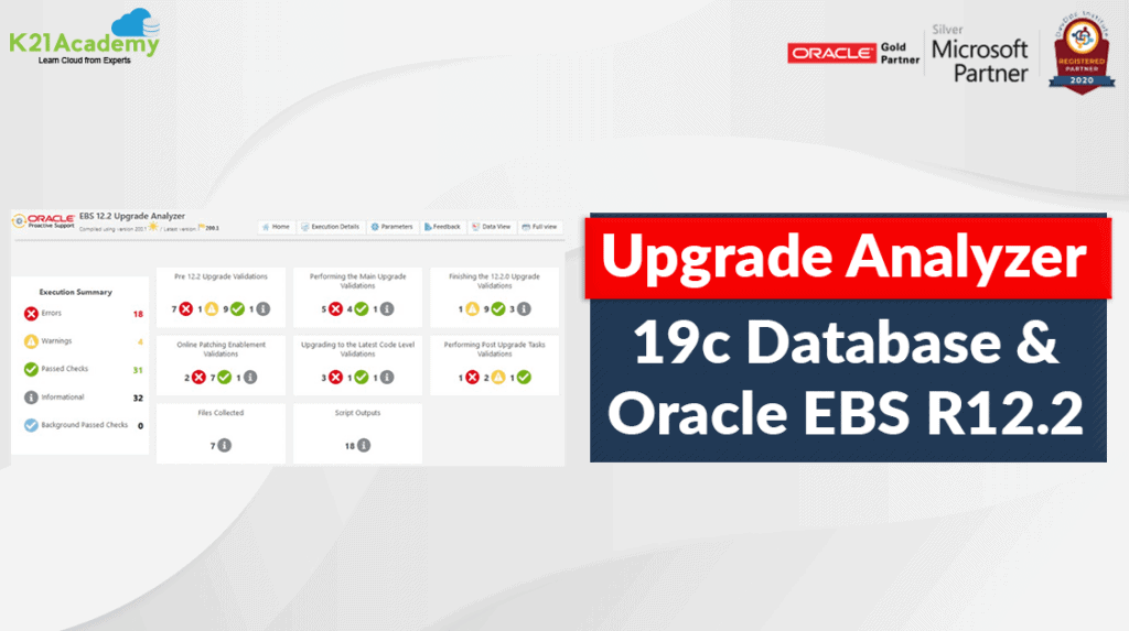 19c & EBS Upgrade analyzer
