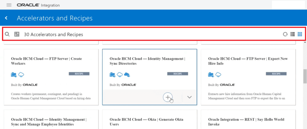Toggle List view and grid view