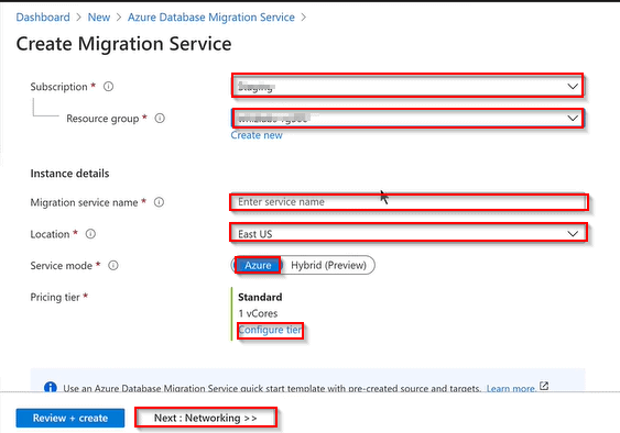 configure storage