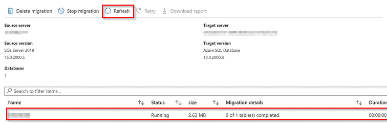 database migration