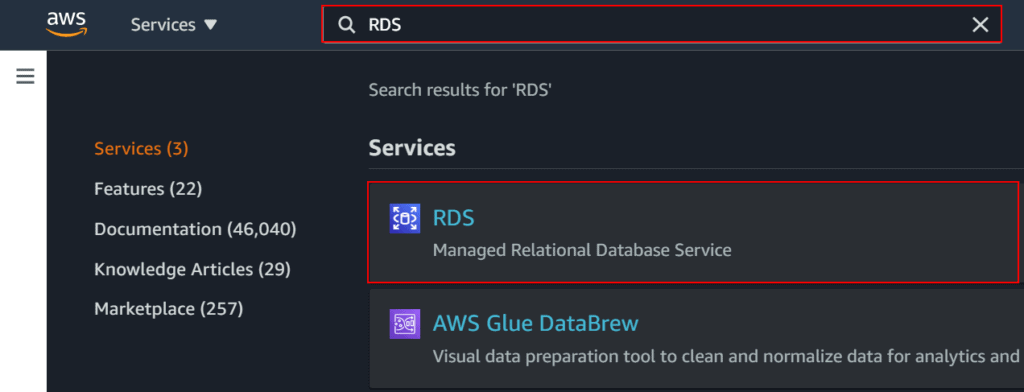 Amazon RDS