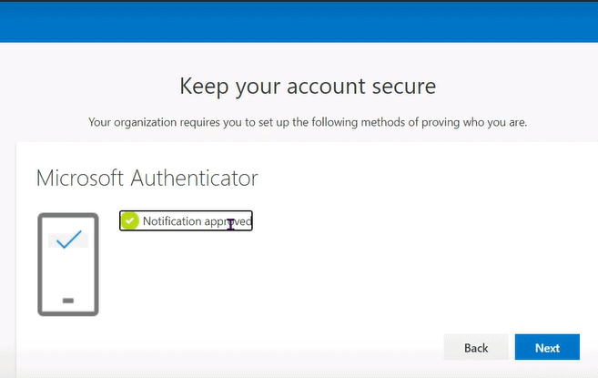 Notification Approved