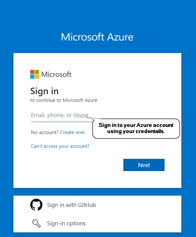 Azure Login