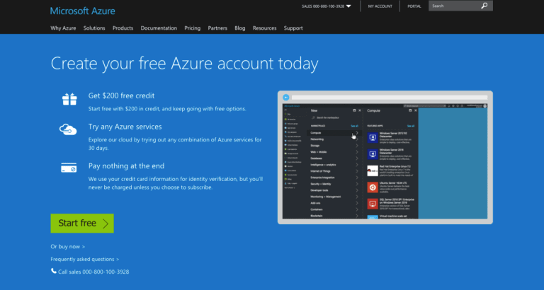 Free Azure Account