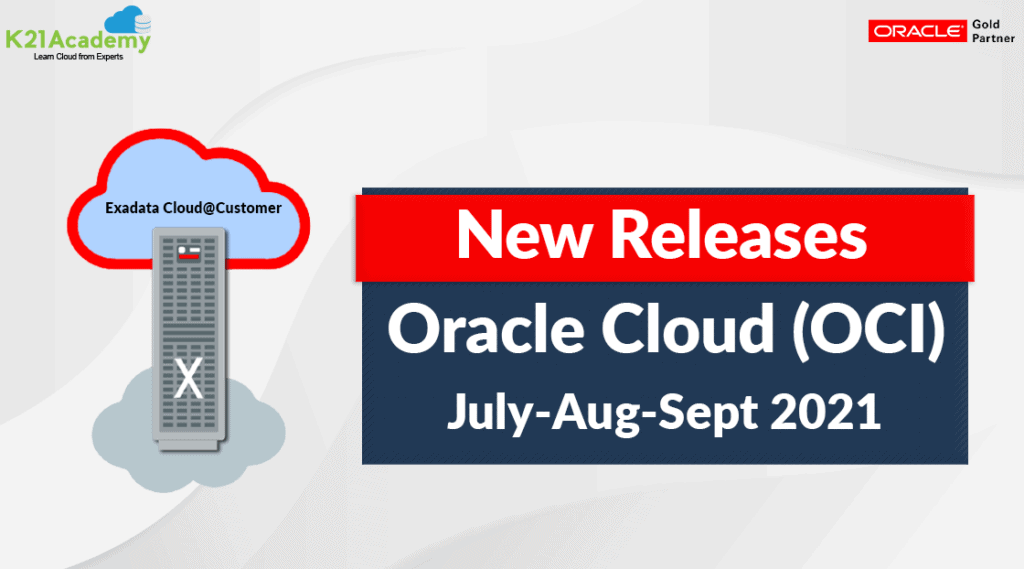 Exadata Cloud@Customer New releases