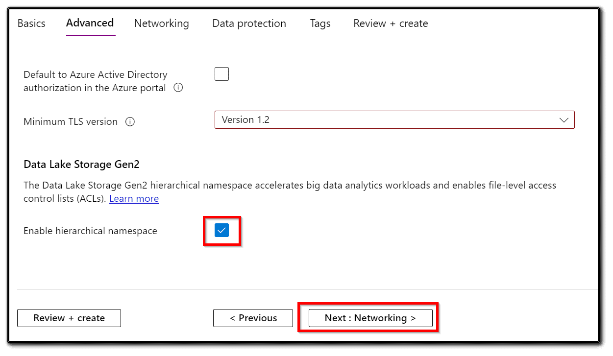 Hierarchical-namespace