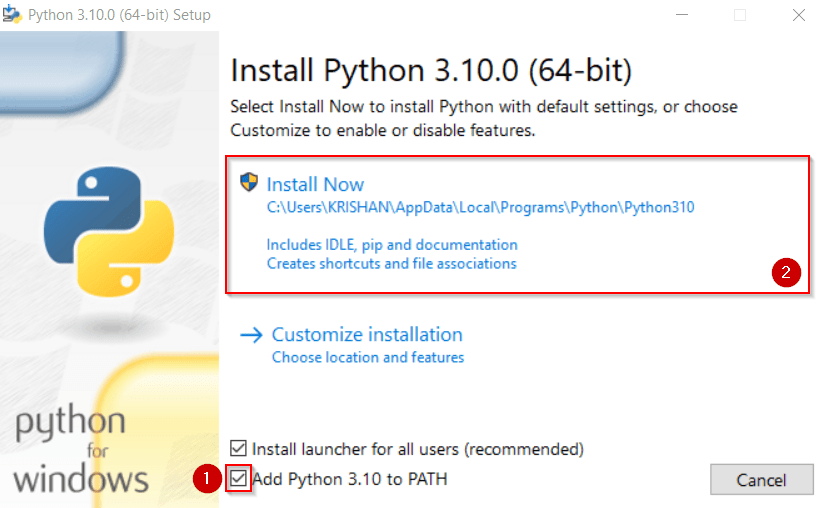 Python Installation