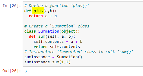 Functions vs Methods