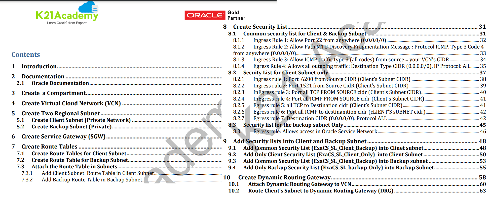 Exadata Network