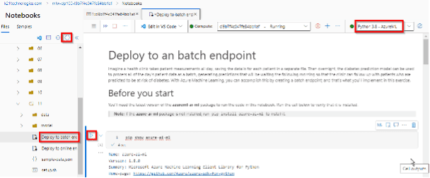 batch endpoint