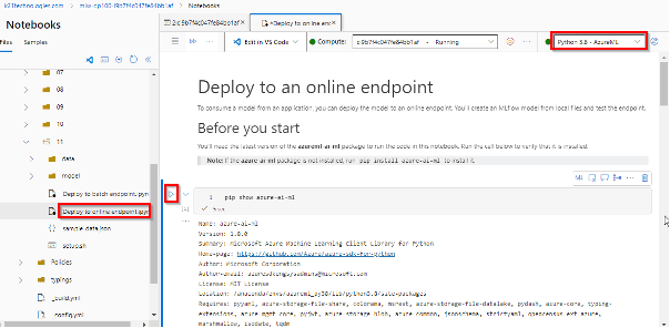 managed online endpoint