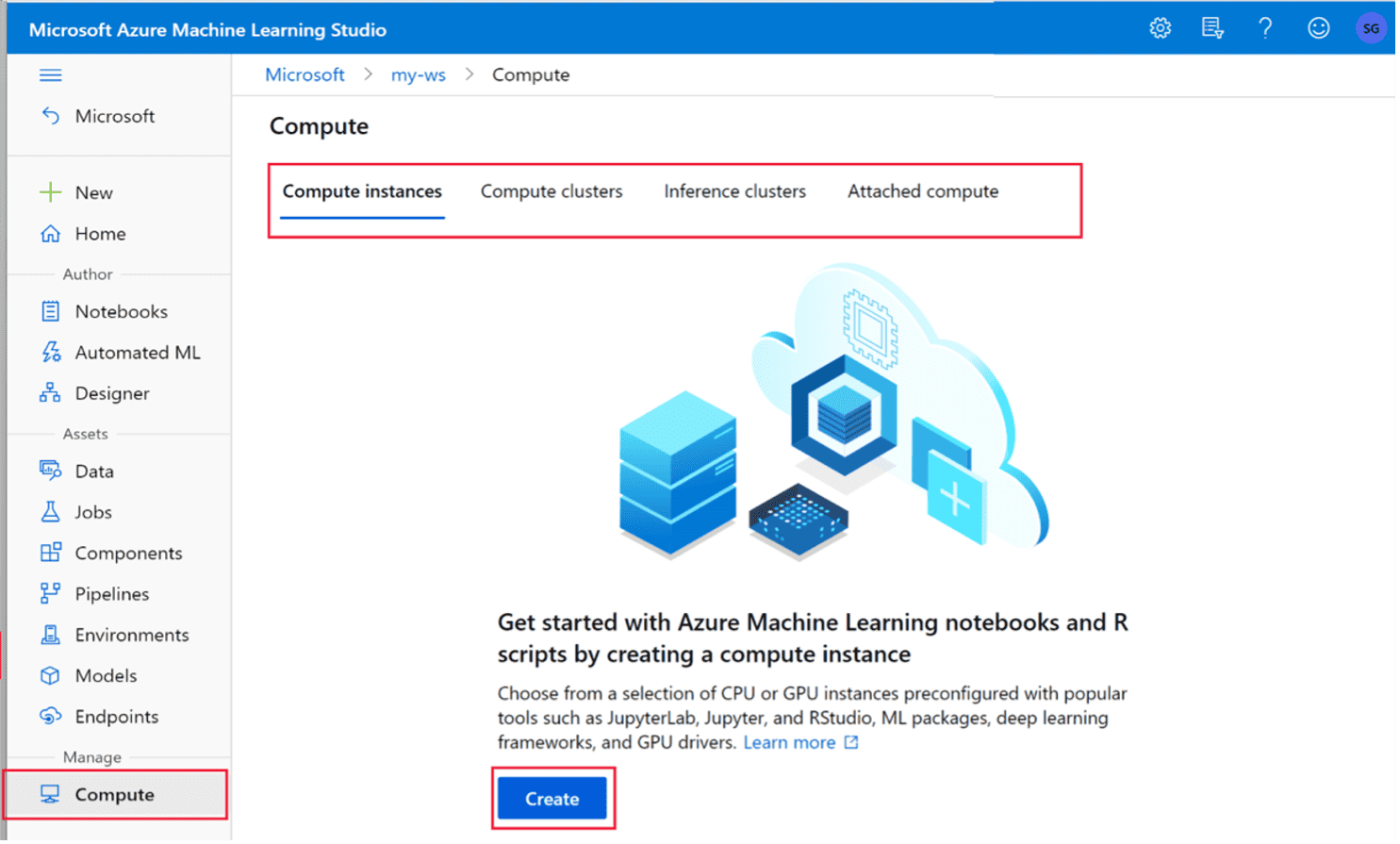 Work with Compute resources in Azure Machine Learning, Source: K21Academy