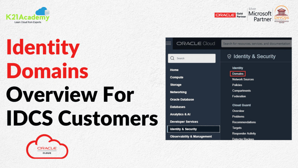 Identity Domains for IDCS Customers