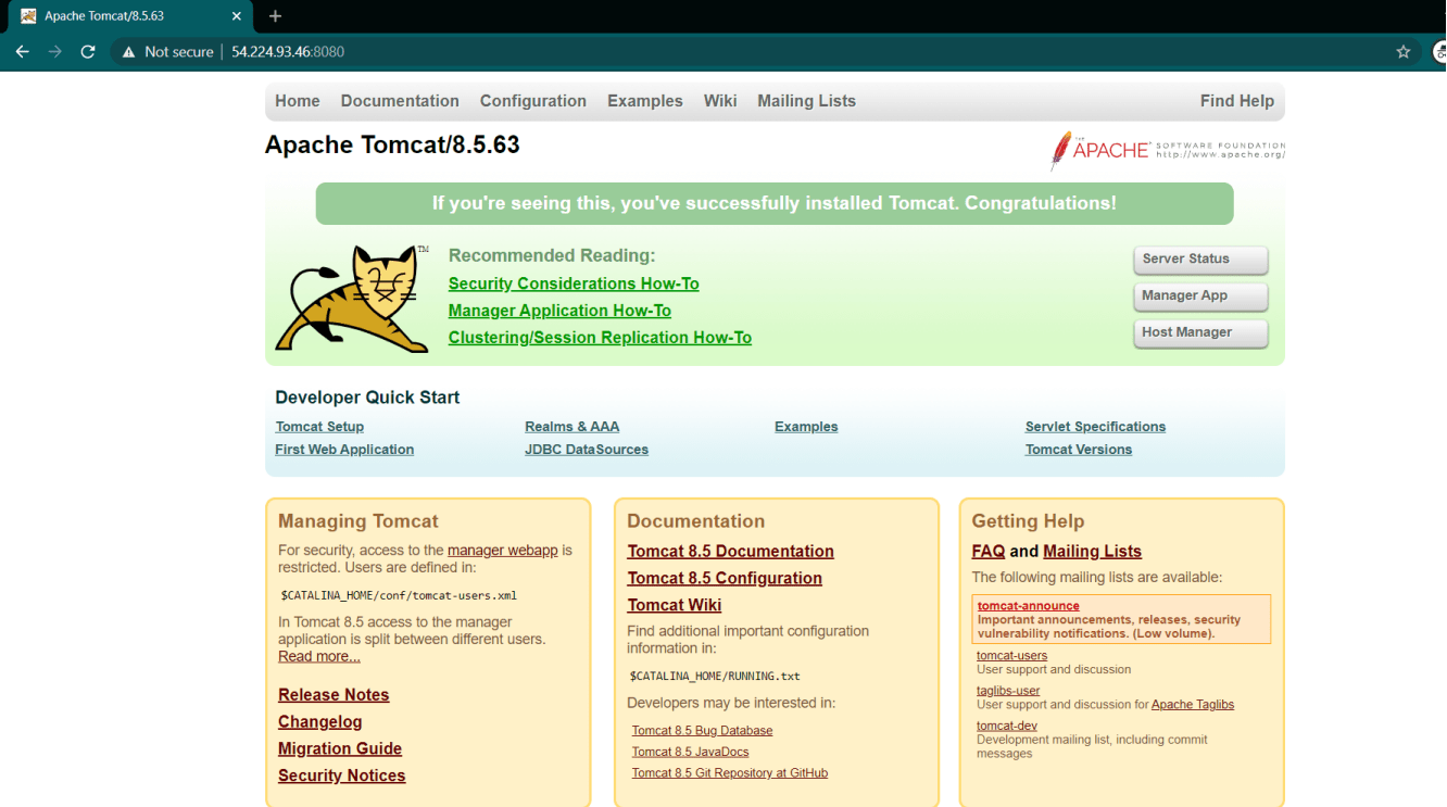 apache tomcat