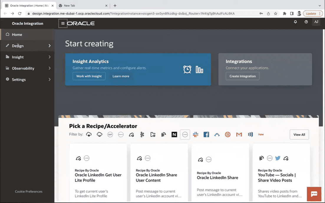 Hamburger menu display