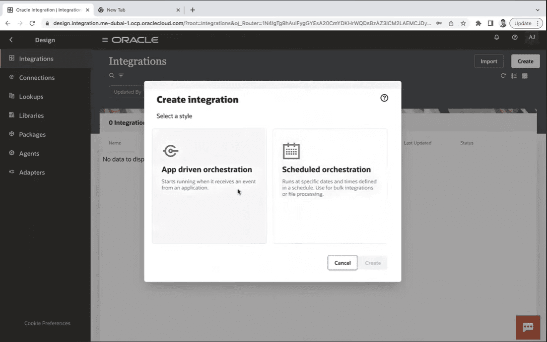 Create Integration Styles
