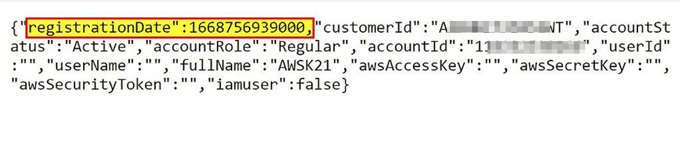 date of registration