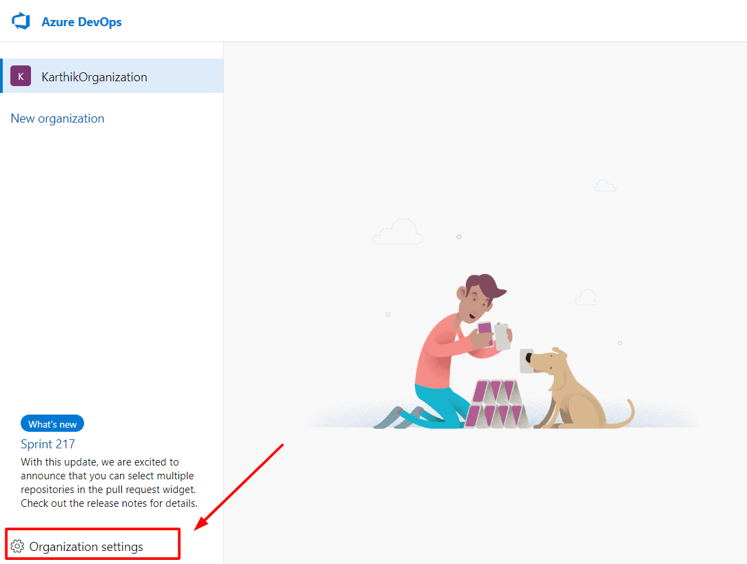 Organization Settings in Azure Devops