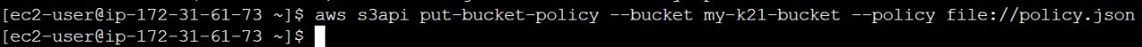 Troubleshooting AWS S3 errors in AWS CLI: putbucketpolicy
