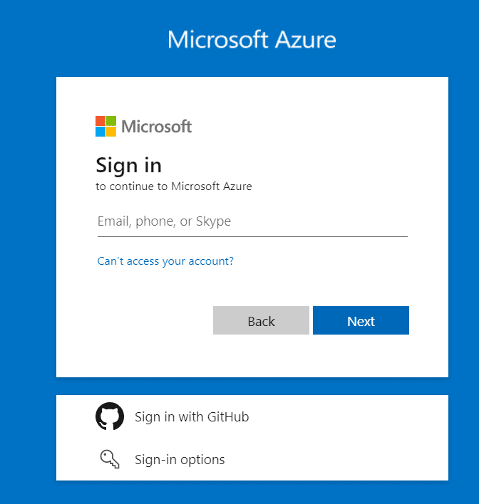 azure portal