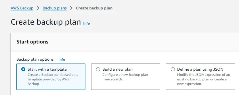 Backup Plan