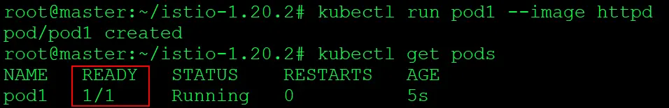 Let us create a normal pod without any side car