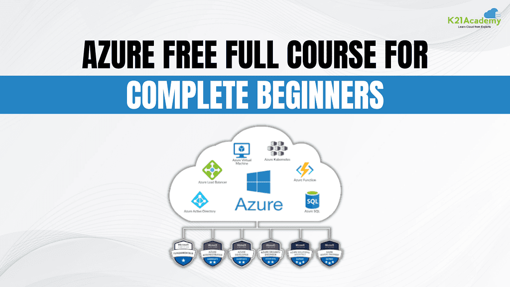 Azure Free Course for Beginners