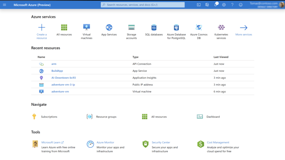 Azure Management Tools