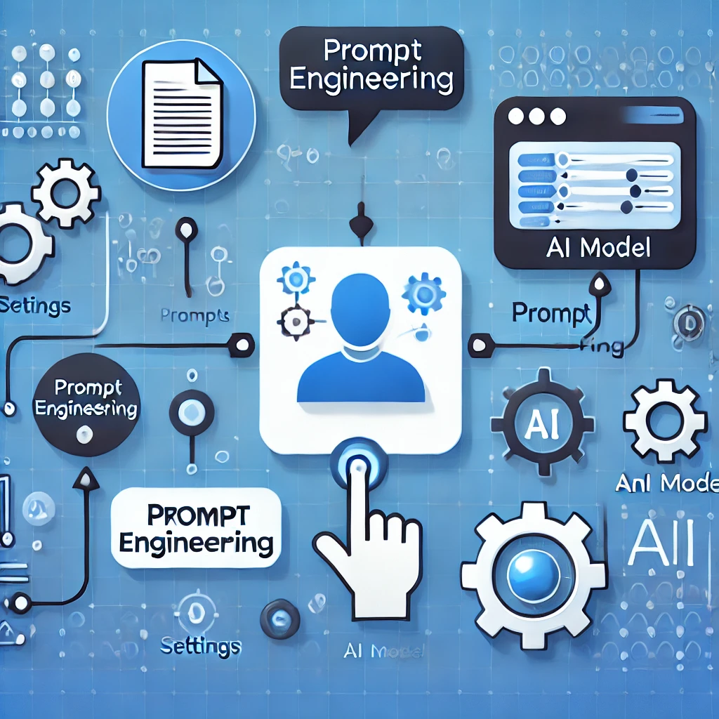 Azure GenAI/ML : Step-by-Step Activity Guide (Hands-on Lab) & Project Work for getting a Job & Certification DALL·E 2024 08 24 15.11.52 A visually engaging illustration representing the concept of utilizing prompt engineering in an application. The image should depict a flowchart or in