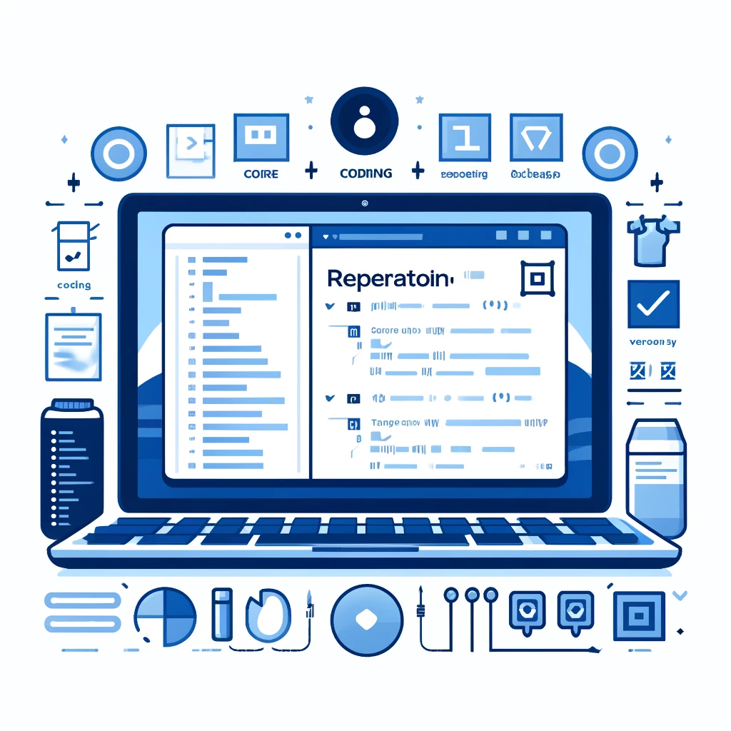 Azure GenAI/ML : Step-by-Step Activity Guide (Hands-on Lab) & Project Work for getting a Job & Certification DALL·E 2024 08 24 15.24.40 An illustration representing the preparation phase for developing an app in Visual Studio Code with a white background. The image should depict a com