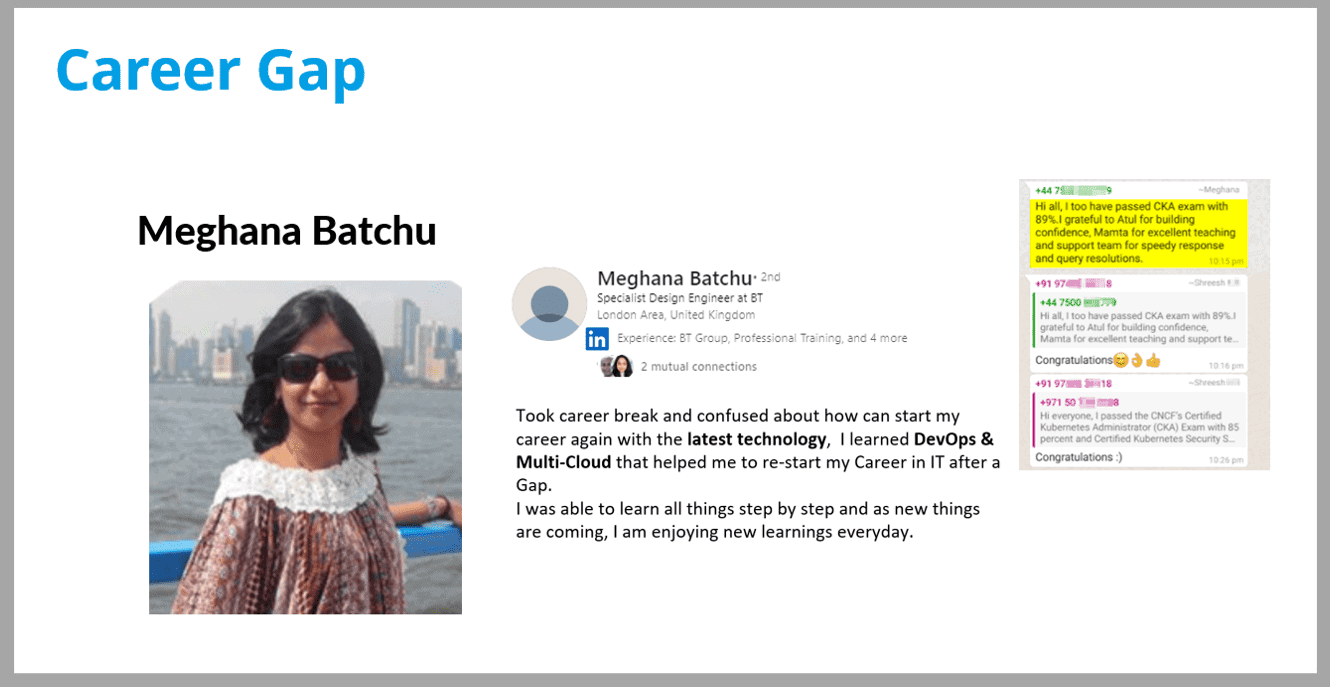 megha testimonial