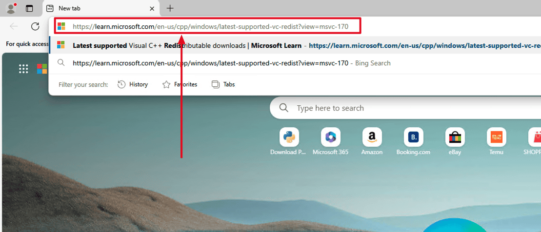 Microsoft Visual C++ Redistributable