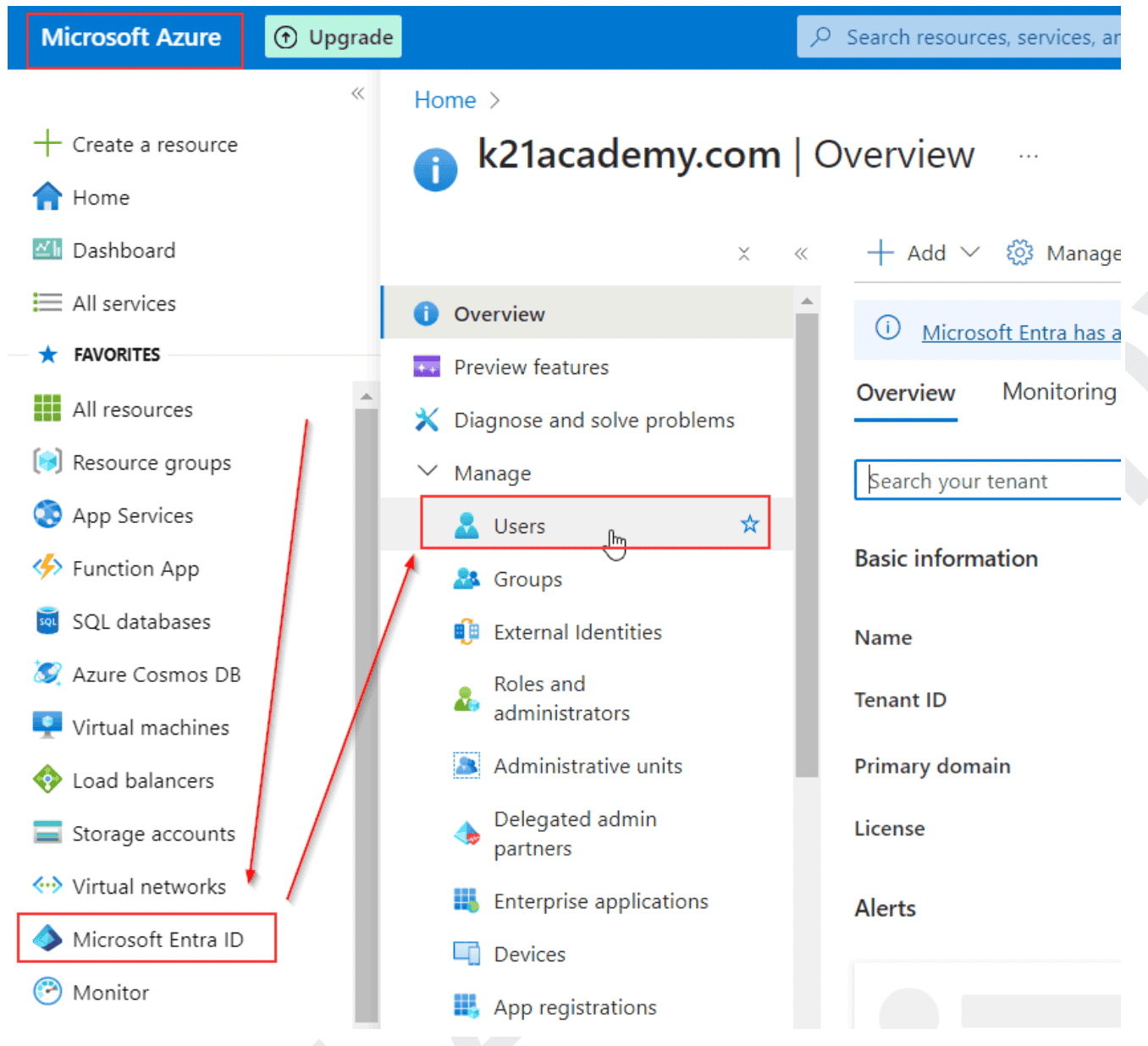Select Microsoft EntraID