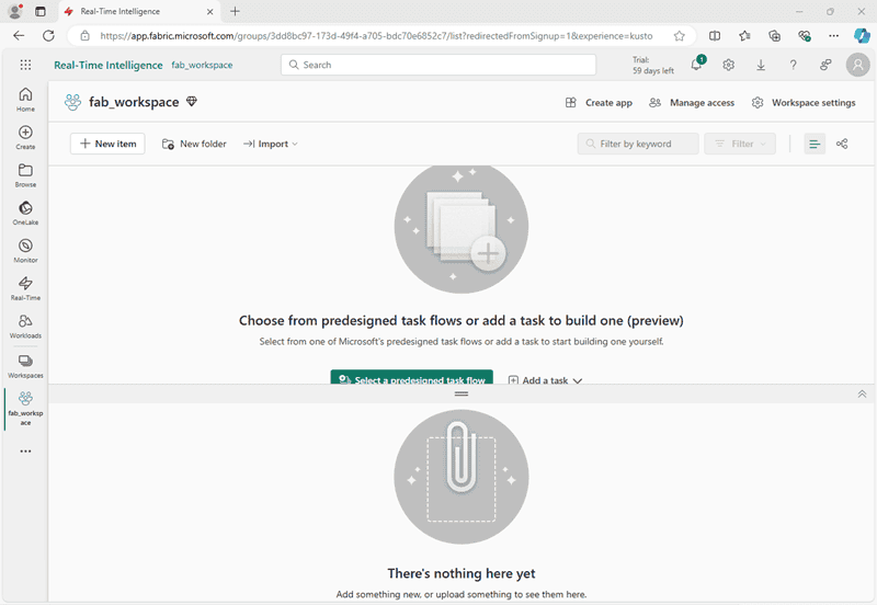 Microsoft Certified: Fabric Data Engineer | DP-700 | Step By Step Activity Guides (Hands-On Labs) new workspace
